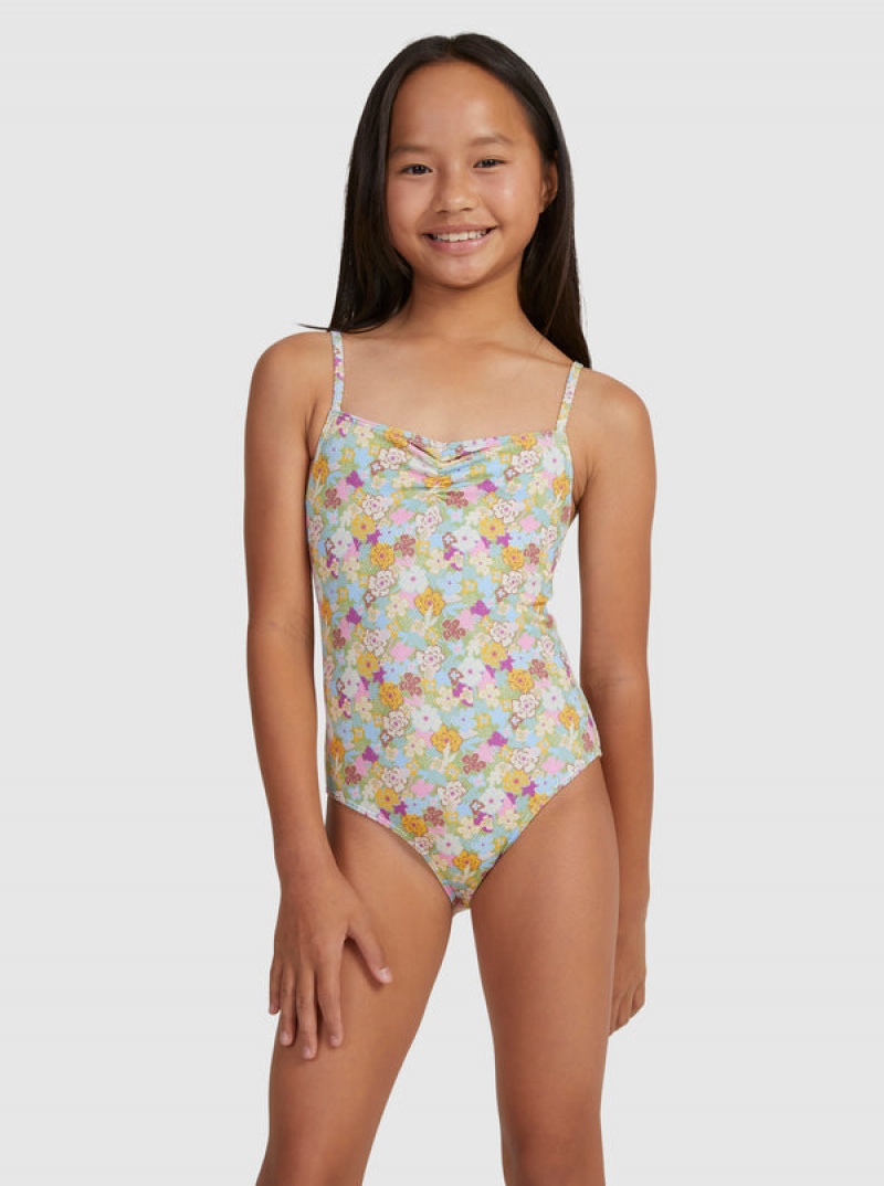 Roxy Nostalgic Seaside One-Piece Μαγιο για κοριτσια | 8913XMDUA