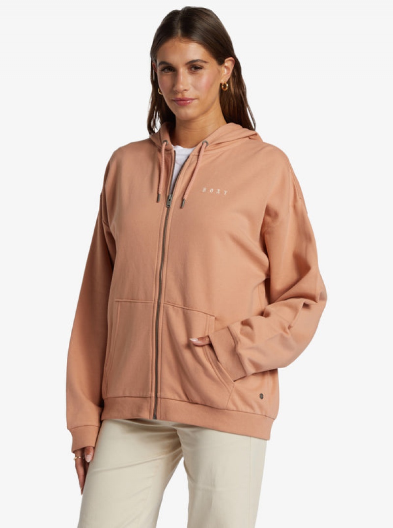 Roxy Oversized Evening Hike Φουτερ με Κουκουλα | 3068BPCQM