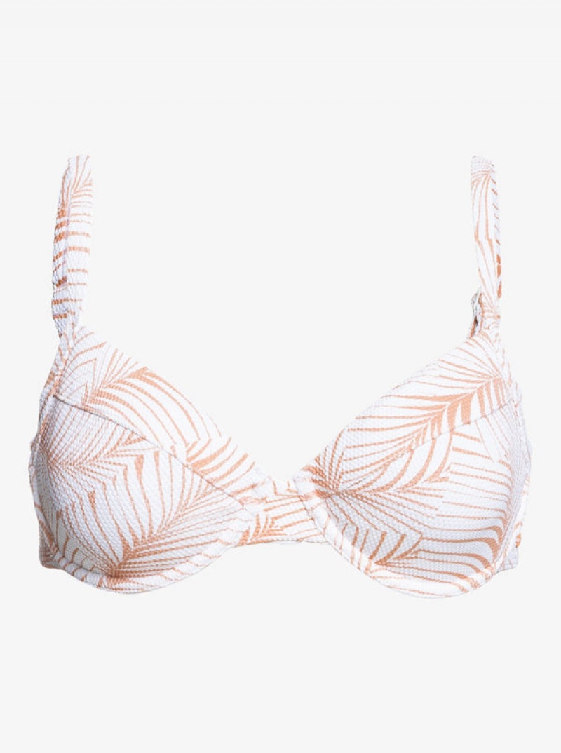 Roxy Palm Tree Dreams Underwired D-Cup μπικίνι τοπ | 5904FQEVG