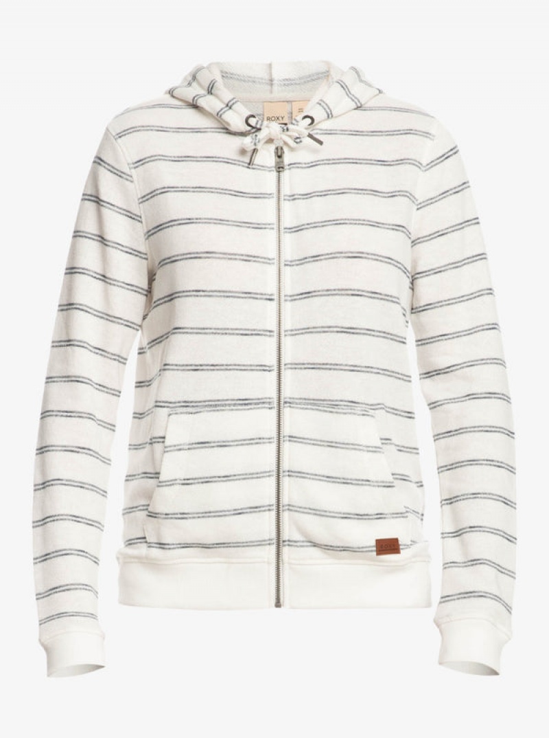 Roxy Perfect Wave Stripes Zip-Up Φουτερ με Κουκουλα | 8351SCPEQ