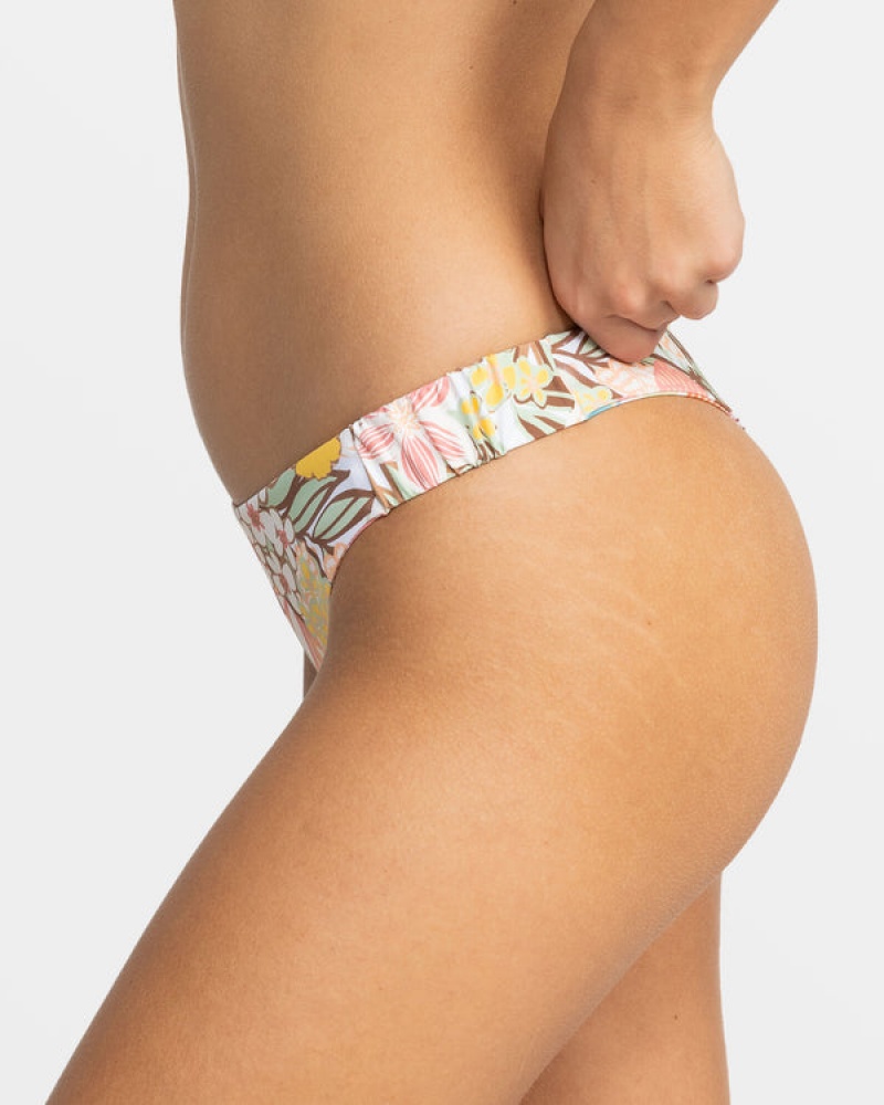 Roxy Playa Paradise Reversible Tanga μπικίνι πάτο | 9516FARMN