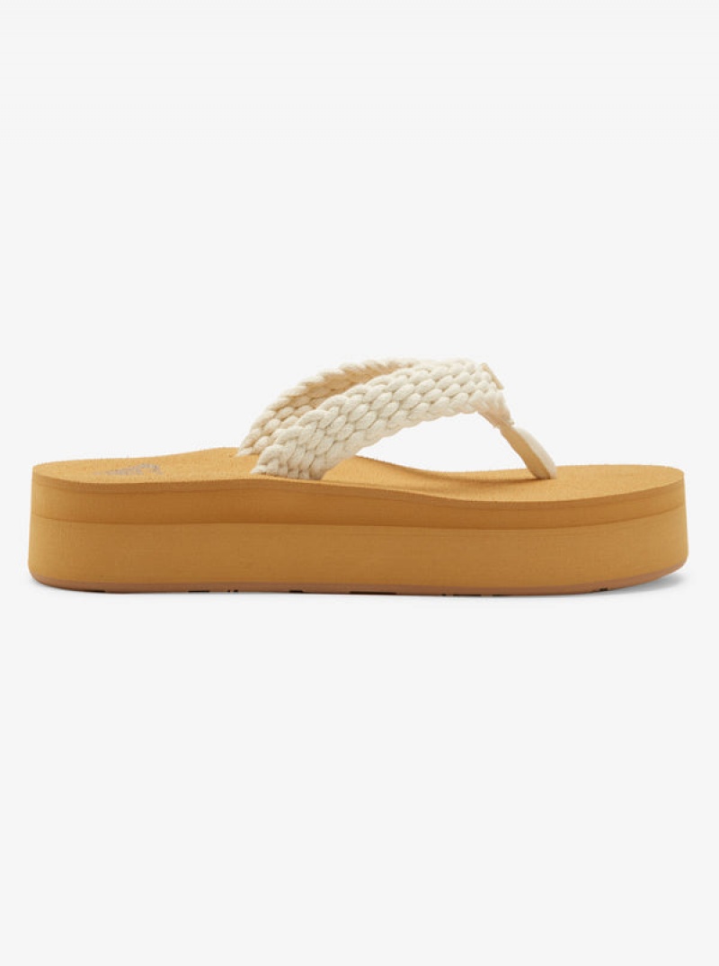 Roxy Porto flatforms Σανδαλια | 7598LYQXZ