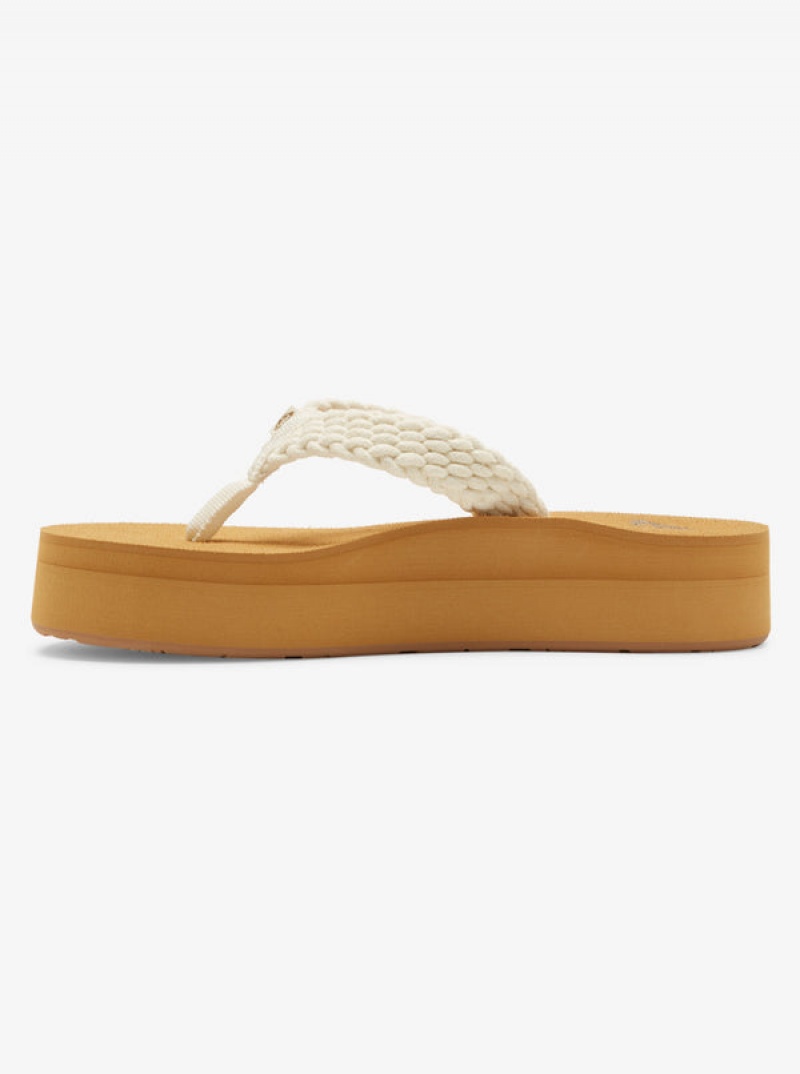 Roxy Porto flatforms Σανδαλια | 7598LYQXZ