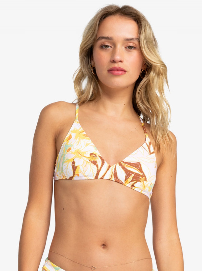 Roxy Printed Beach Classics Ba Athl Triangle μπικίνι τοπ | 1324XCBOD