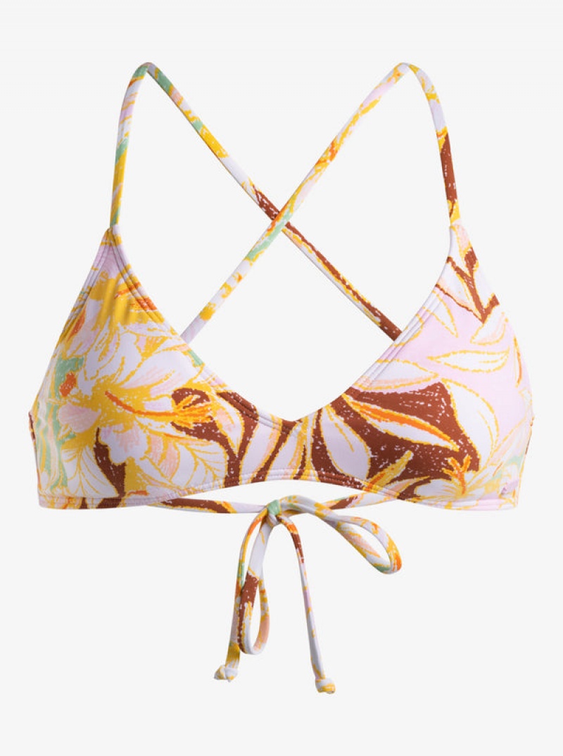 Roxy Printed Beach Classics Ba Athl Triangle μπικίνι τοπ | 1324XCBOD