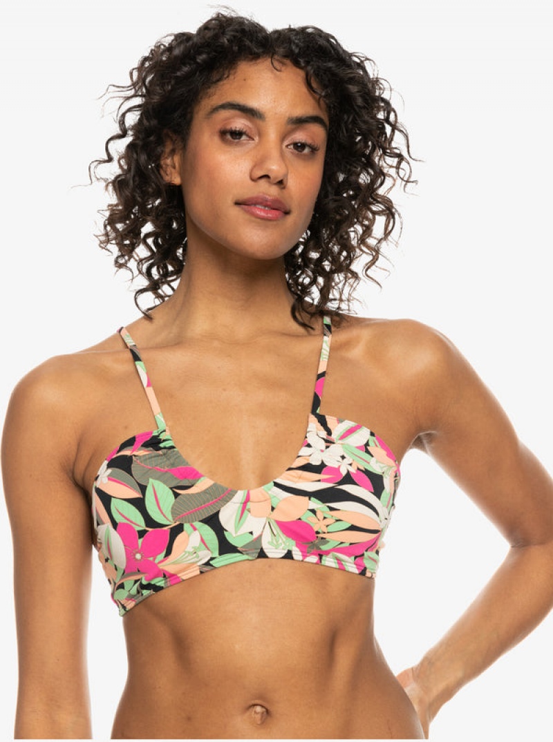 Roxy Printed Beach Classics Bra μπικίνι τοπ | 2980KRZCF