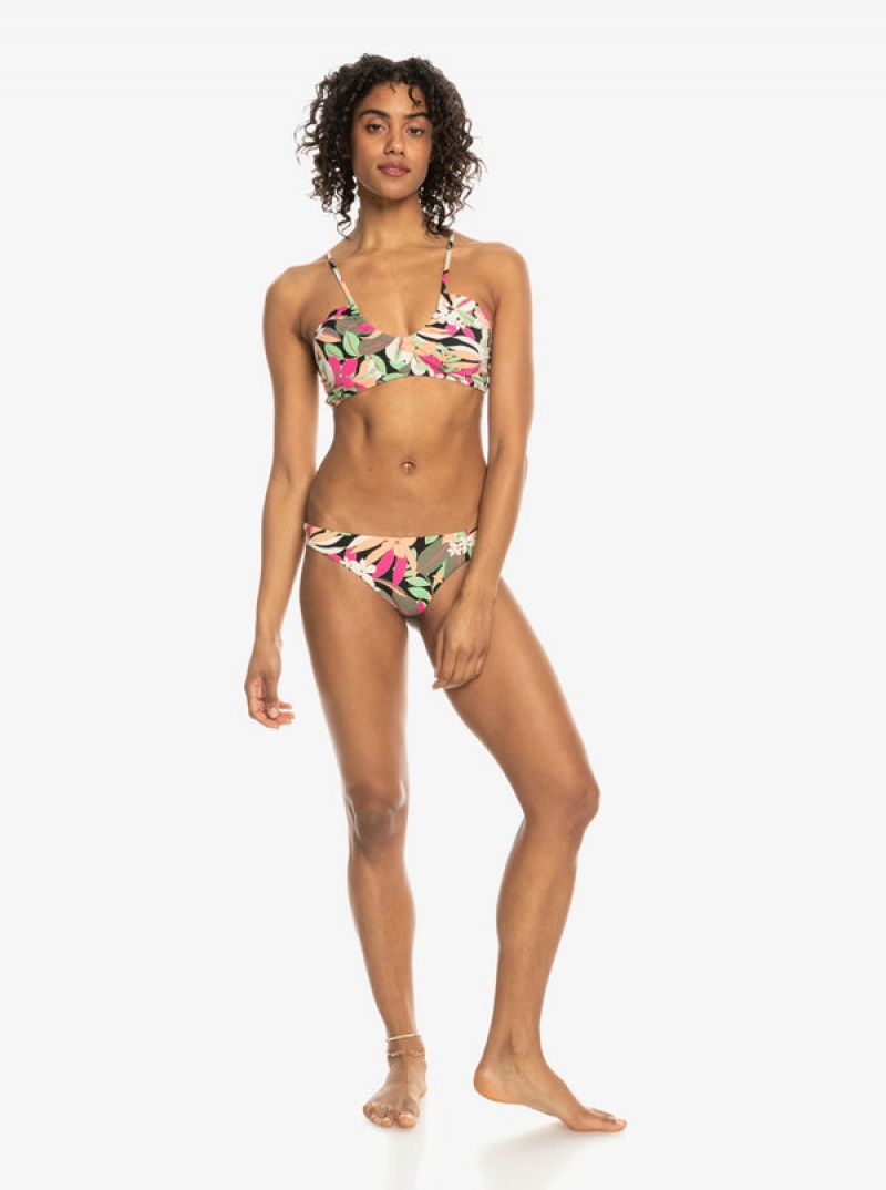 Roxy Printed Beach Classics Bra μπικίνι τοπ | 2980KRZCF