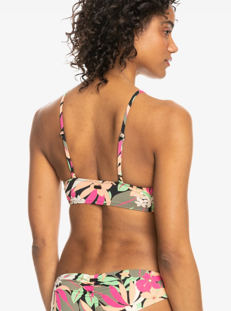 Roxy Printed Beach Classics Bra μπικίνι τοπ | 2980KRZCF