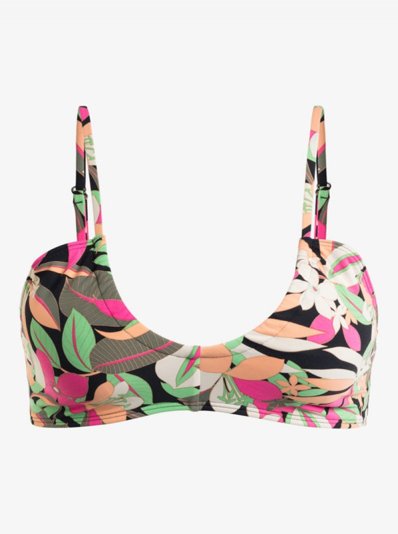 Roxy Printed Beach Classics Bra μπικίνι τοπ | 2980KRZCF