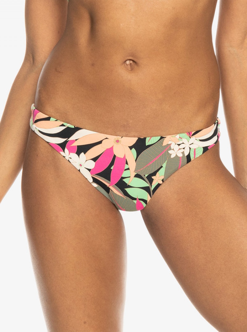 Roxy Printed Beach Classics Cheeky μπικίνι πάτο | 8301ZSMYC