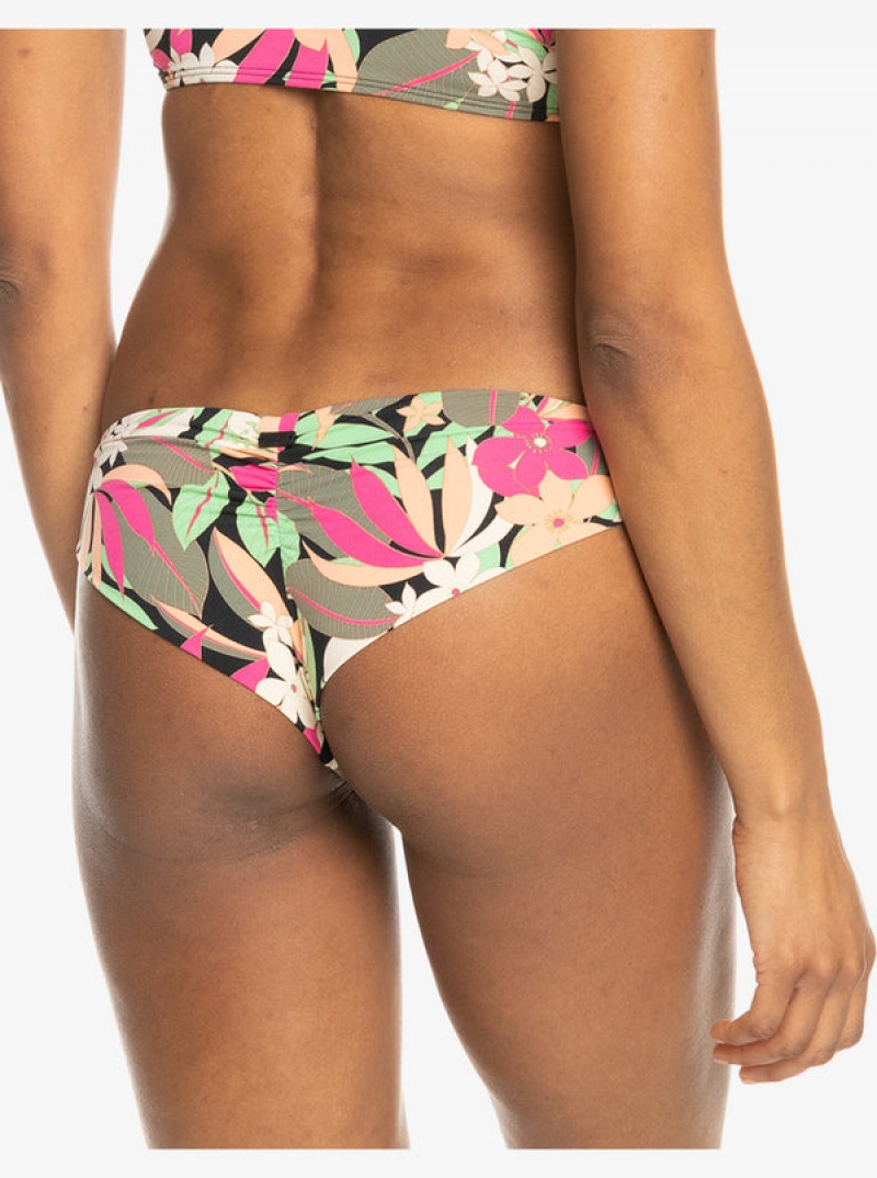 Roxy Printed Beach Classics Cheeky μπικίνι πάτο | 8301ZSMYC