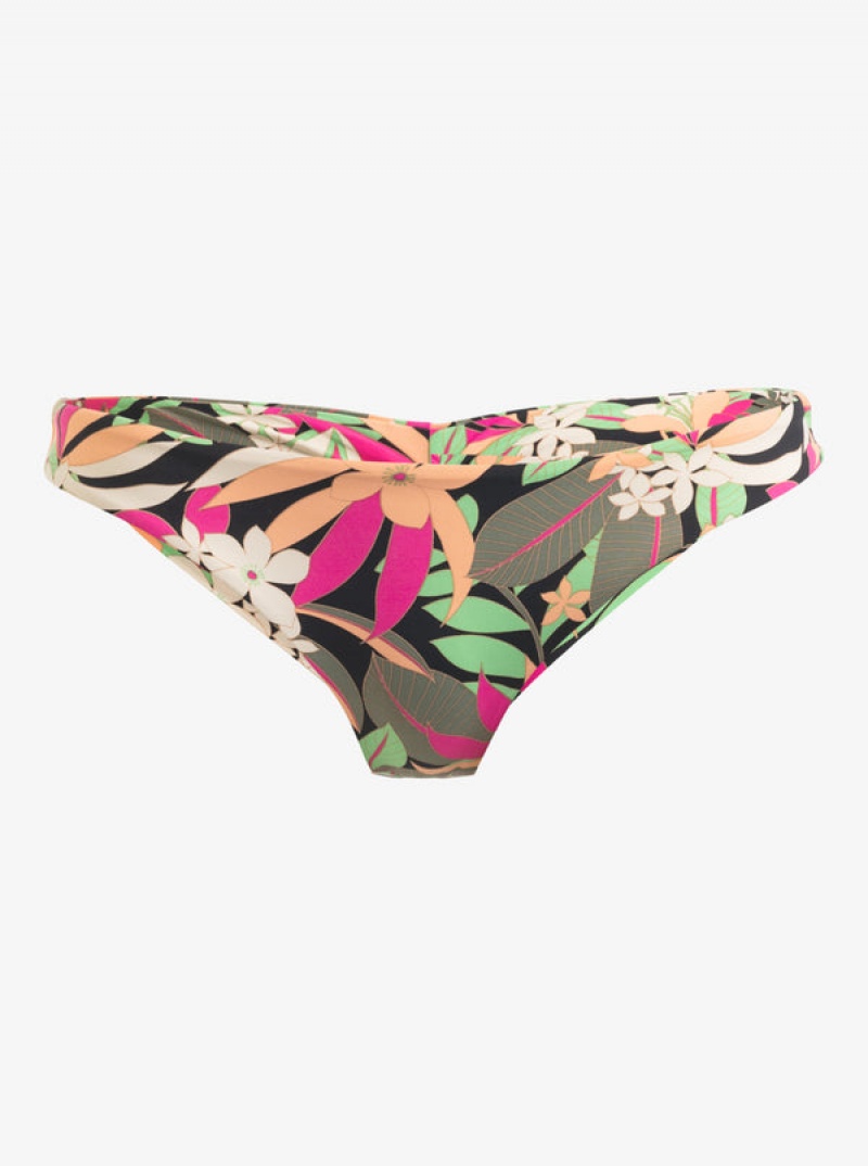 Roxy Printed Beach Classics Cheeky μπικίνι πάτο | 8301ZSMYC