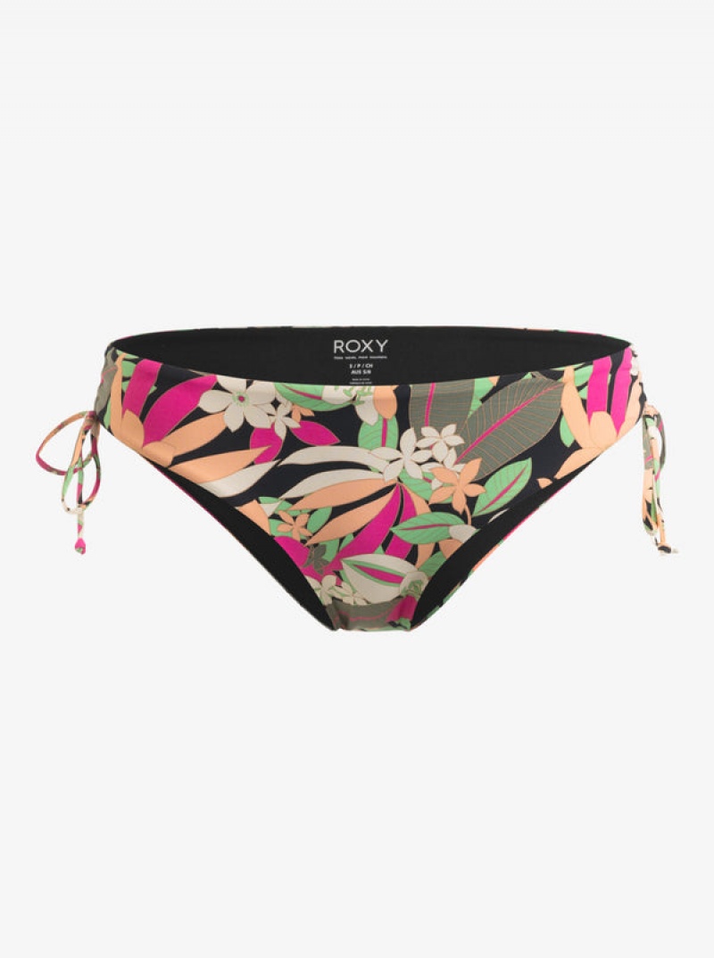 Roxy Printed Beach Classics Hipster Side-Tie μπικίνι πάτο | 7382QKTXG