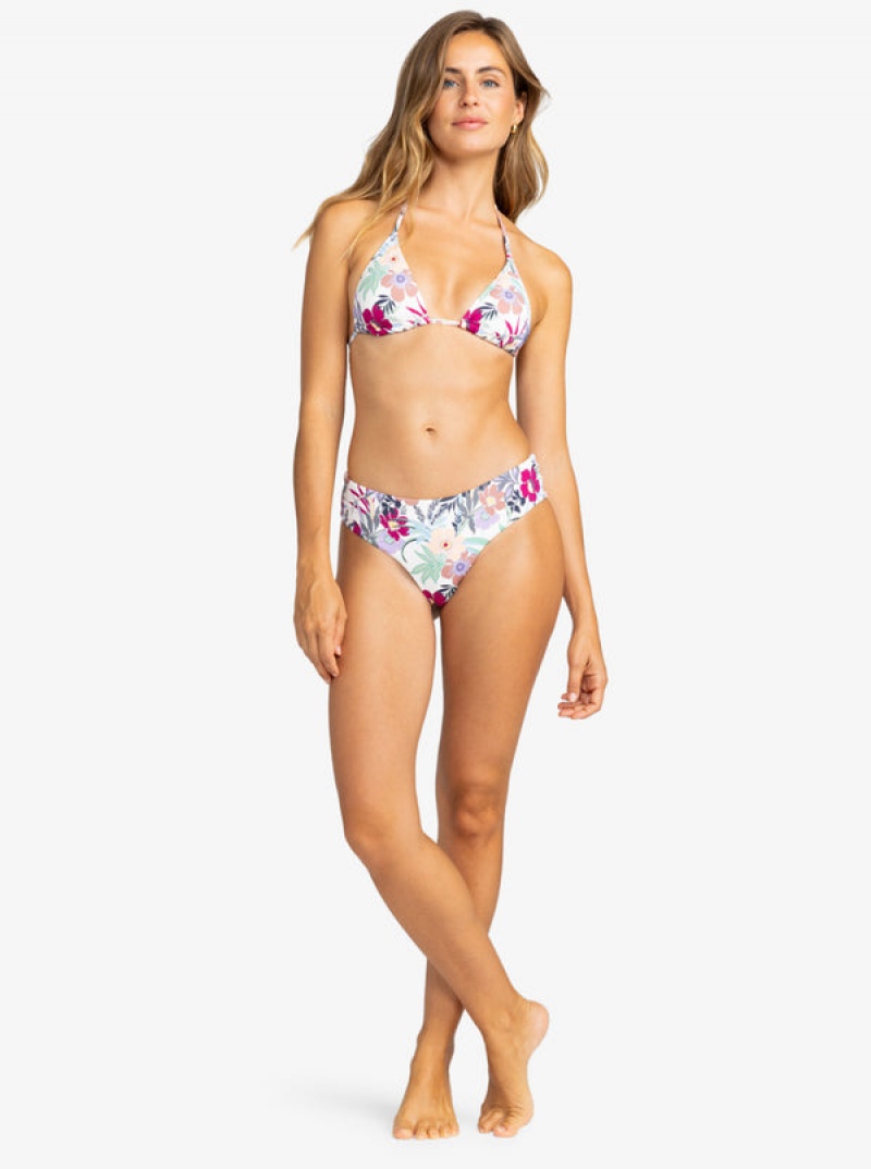 Roxy Printed Beach Classics Mini Tiki Tri μπικίνι τοπ | 0946BYCFA