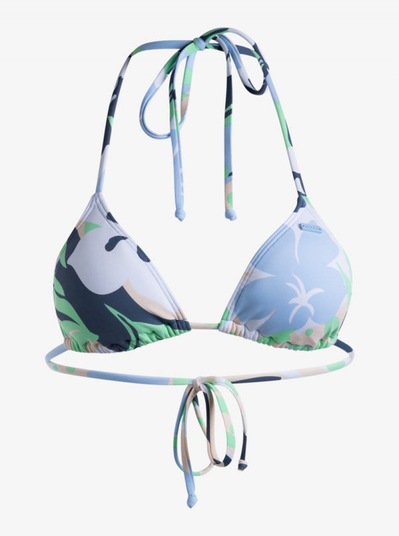 Roxy Printed Beach Classics Mini Tiki Tri μπικίνι τοπ | 1584ZOEVT