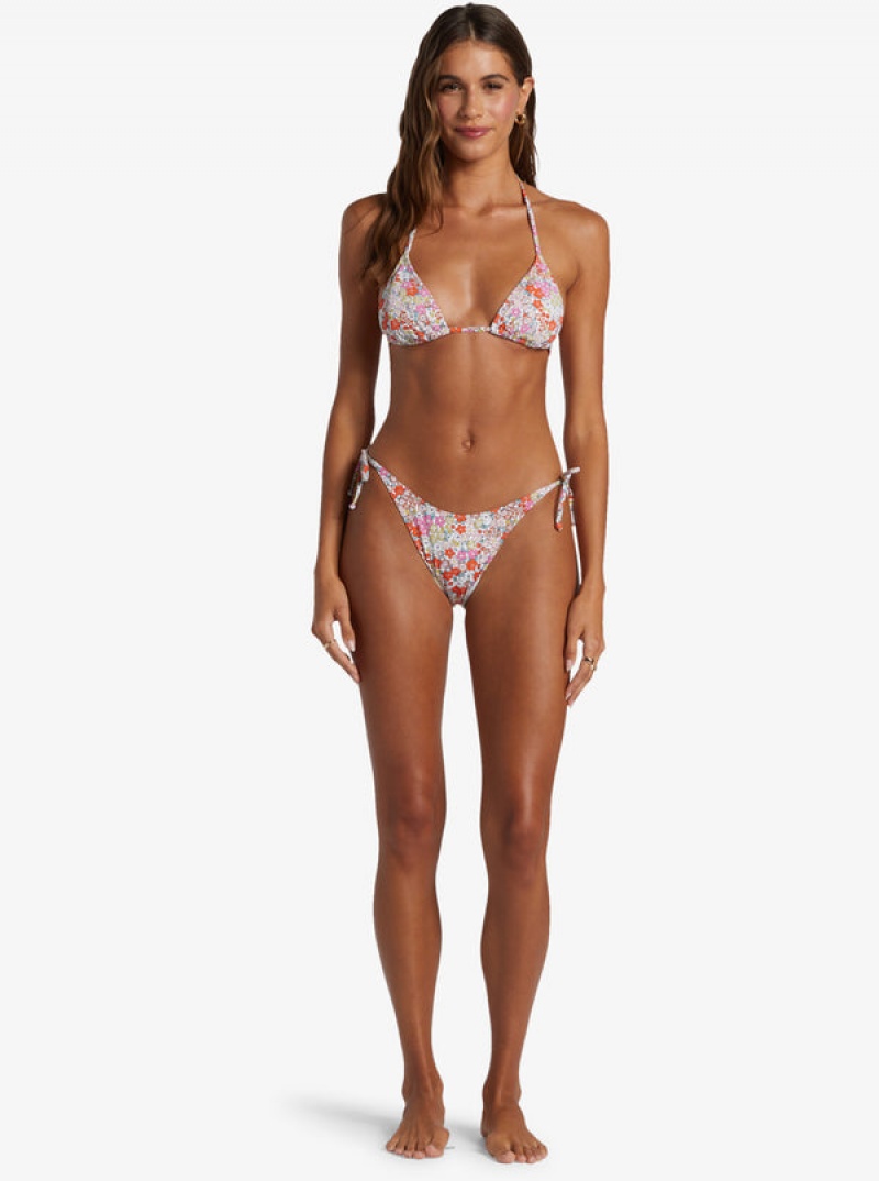 Roxy Printed Beach Classics Tiki Triangle μπικίνι τοπ | 1376SWUCZ