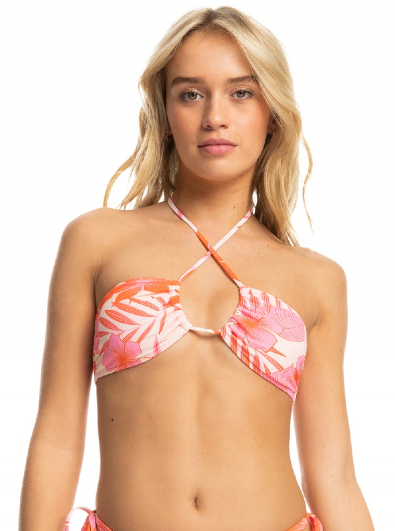 Roxy Printed Beach Classics Triangle μπικίνι τοπ | 0519MWGOL