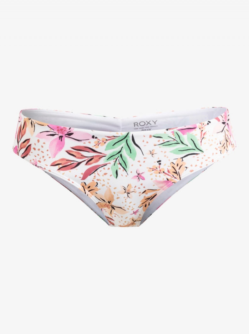 Roxy Printed Beach Classics V-Shape Cheeky μπικίνι πάτο | 0482PEHKA