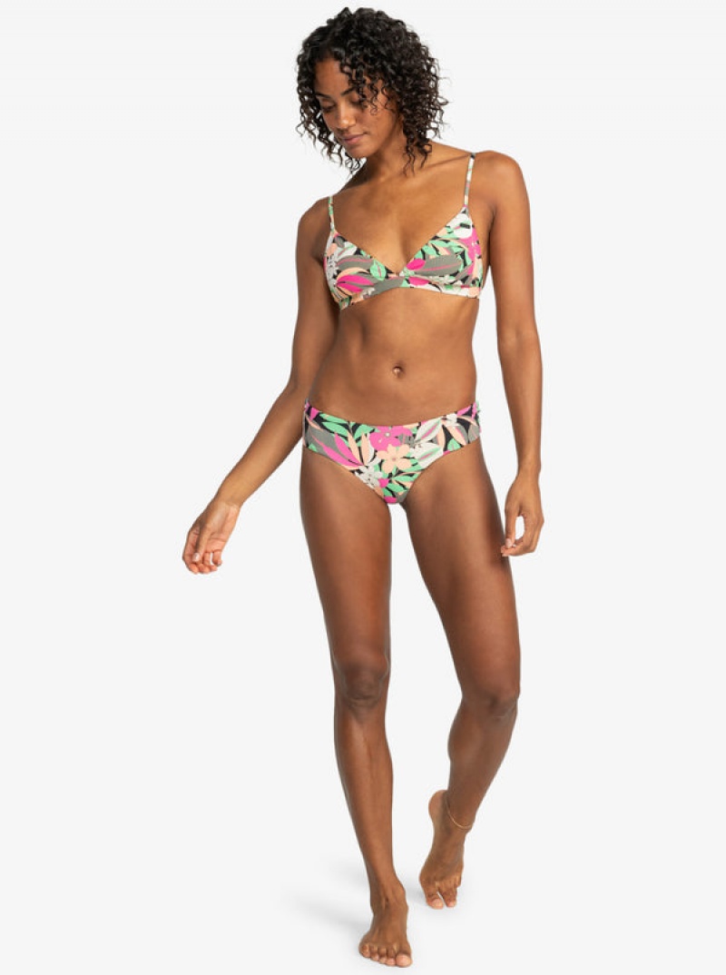 Roxy Printed Beach Classics V-Shape Cheeky μπικίνι πάτο | 9648EWXYU