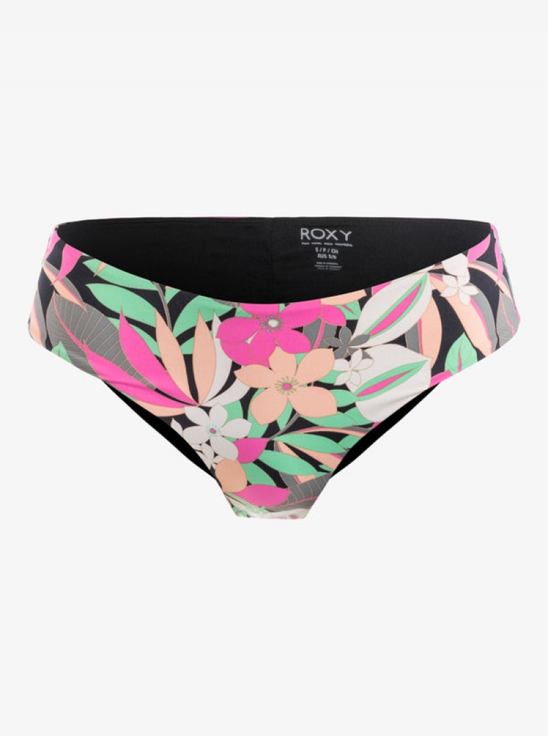 Roxy Printed Beach Classics V-Shape Cheeky μπικίνι πάτο | 9648EWXYU