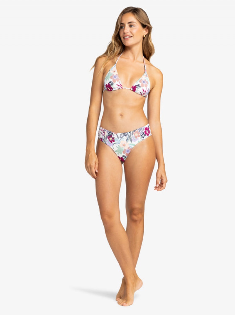 Roxy Printed Beach Classics V-Shape Cheeky μπικίνι πάτο | 3290NKVFH