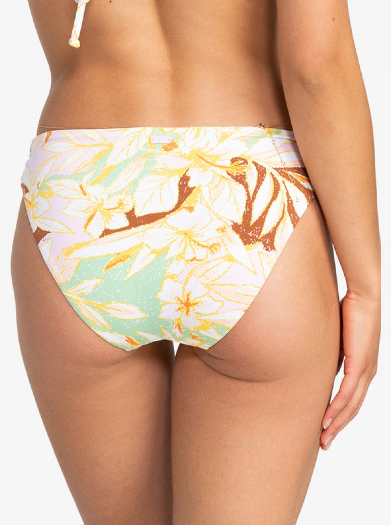 Roxy Printed Beach Classics λουρακια Hipste μπικίνι πάτο | 6043QDLKJ