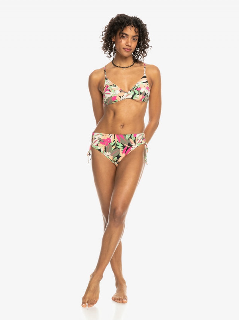 Roxy Printed Beach Classics strappy Bra μπικίνι τοπ | 9675ZHMVA