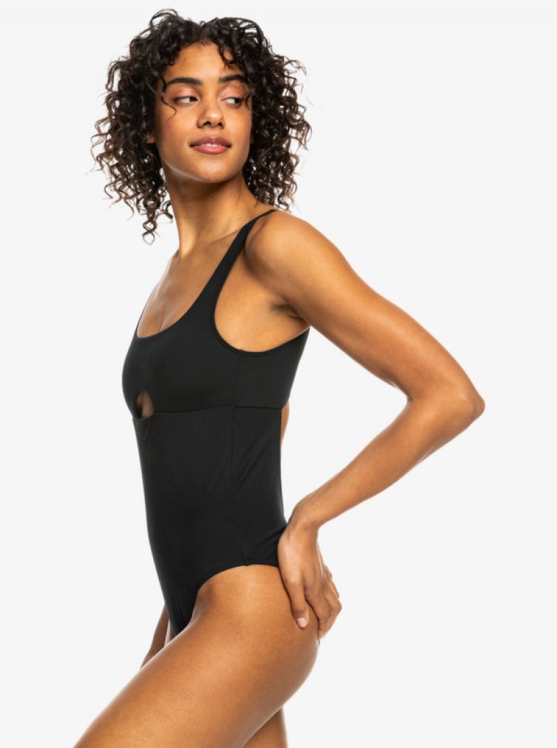 Roxy Pro The Double Line One-Piece Μαγιό | 0458HEOLB