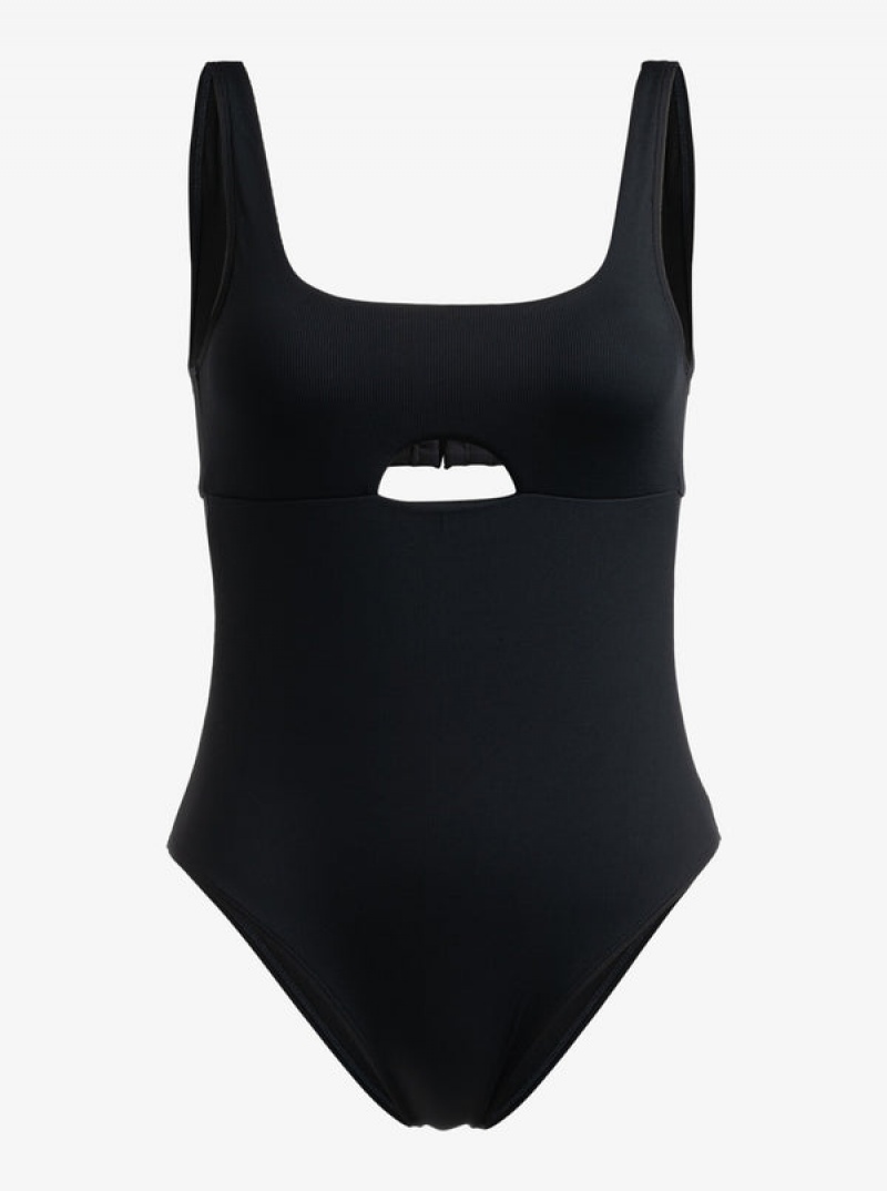 Roxy Pro The Double Line One-Piece Μαγιό | 0458HEOLB