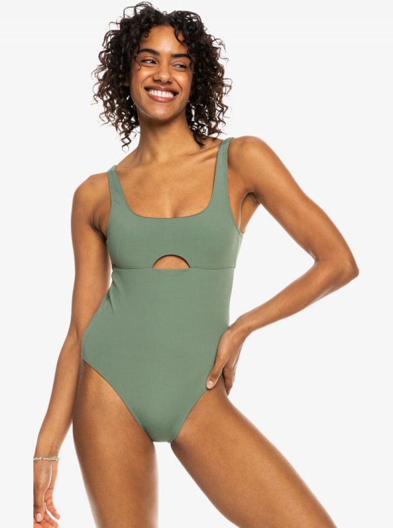 Roxy Pro The Double Line One-Piece Μαγιό | 5704YEZTL