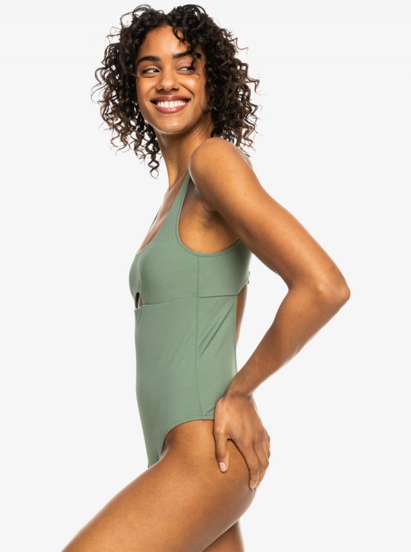 Roxy Pro The Double Line One-Piece Μαγιό | 5704YEZTL