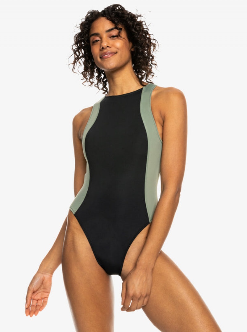 Roxy Pro Wave One-Piece Μαγιό | 3921YENVD