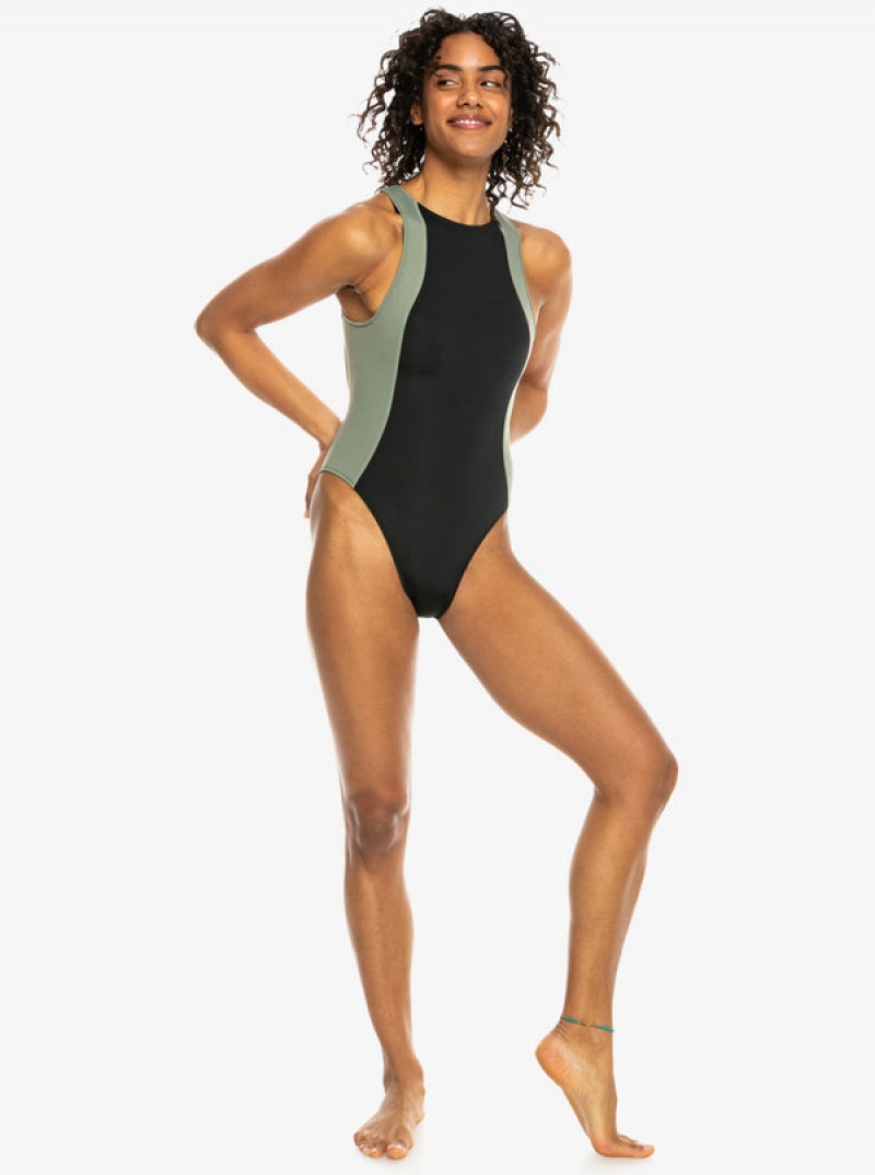 Roxy Pro Wave One-Piece Μαγιό | 3921YENVD