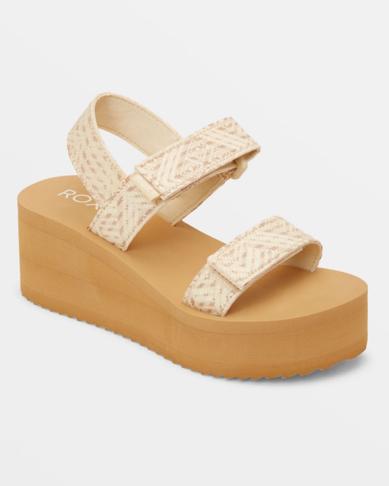 Roxy Salty Sun flatforms Σανδαλια | 6247ILDTJ