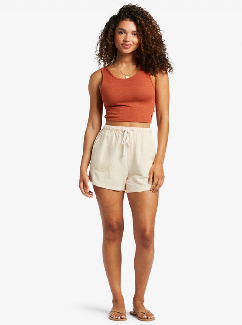 Roxy Sand And Sea Elastic waist Σορτσ | 8907HGWSI