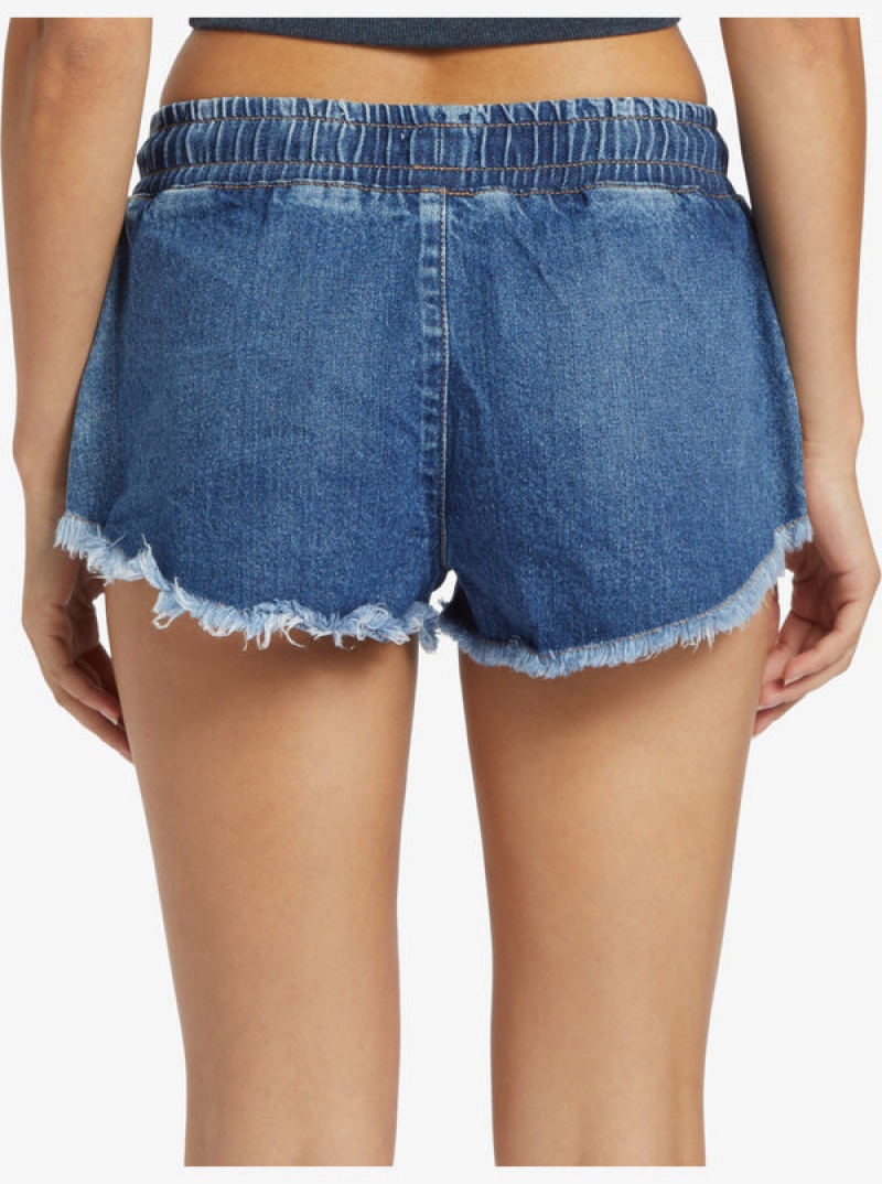 Roxy Scenic Route Denim Denim Σορτσ | 6259QYOIN