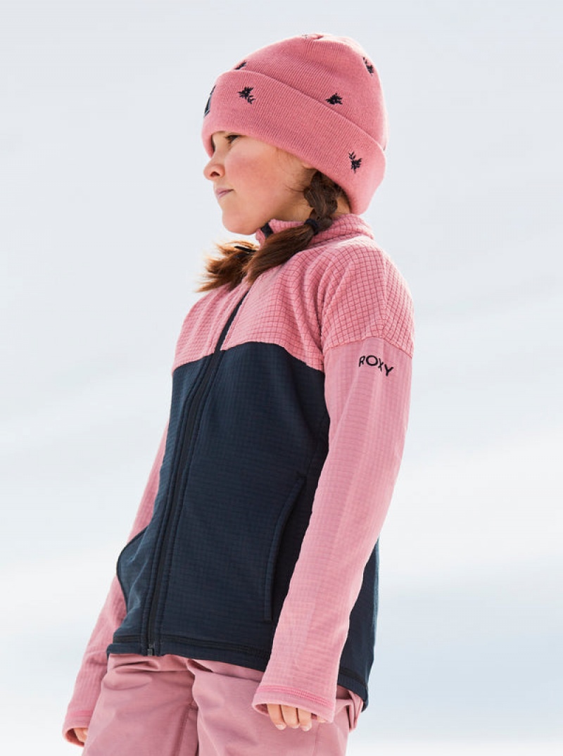 Roxy Sidley Technical Zip-Up Fleece μπουφαν Snowboard για κοριτσια | 8724ETUKH