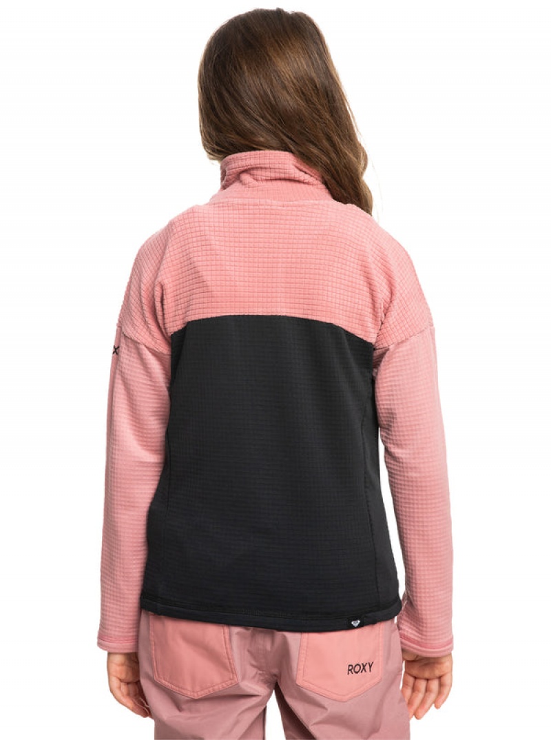 Roxy Sidley Technical Zip-Up Fleece μπουφαν Snowboard για κοριτσια | 8724ETUKH