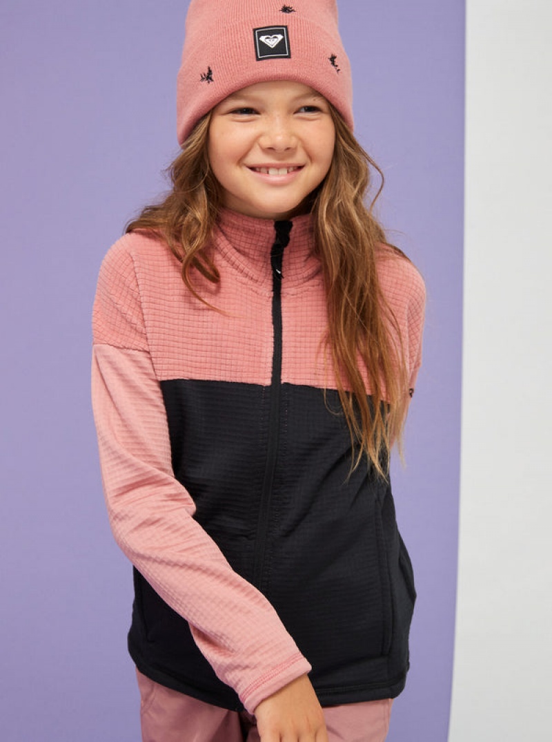 Roxy Sidley Technical Zip-Up Fleece μπουφαν Snowboard για κοριτσια | 8724ETUKH