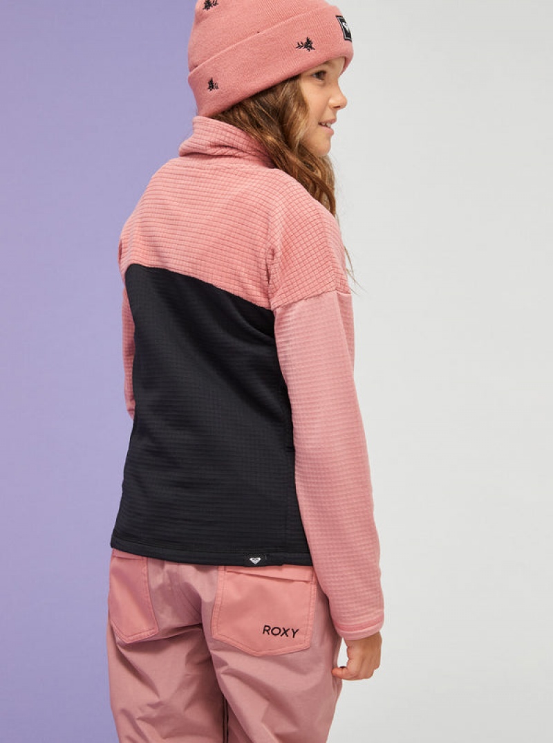 Roxy Sidley Technical Zip-Up Fleece μπουφαν Snowboard για κοριτσια | 8724ETUKH