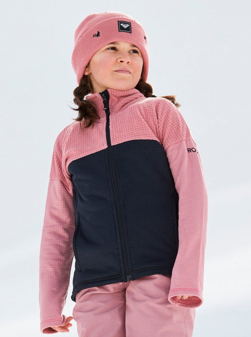 Roxy Sidley Technical Zip-Up Fleece μπουφαν Snowboard για κοριτσια | 8724ETUKH