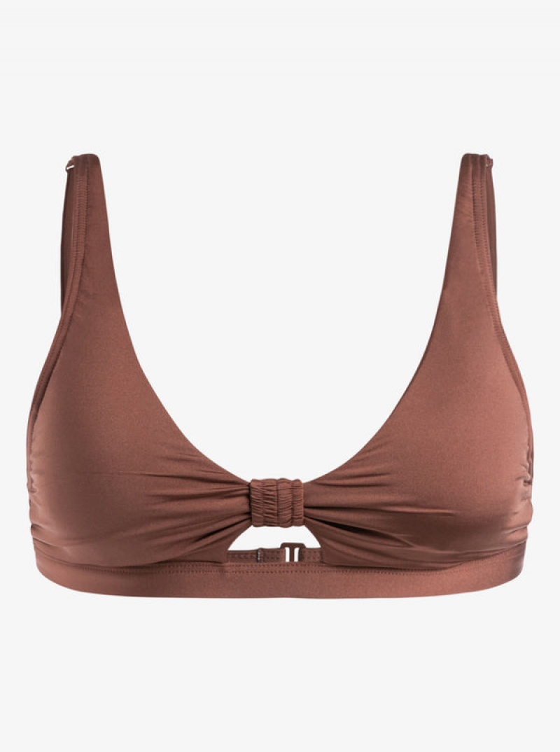 Roxy Silky Island Elongated Bra μπικίνι τοπ | 9861YZVCW