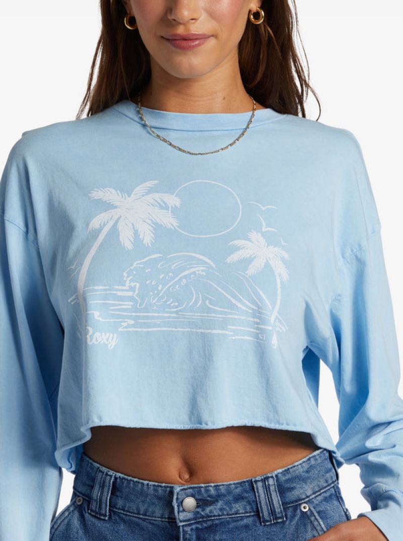 Roxy Simple Surf Oversized Long Sleeve μπλουζακια | 6053RGTHB