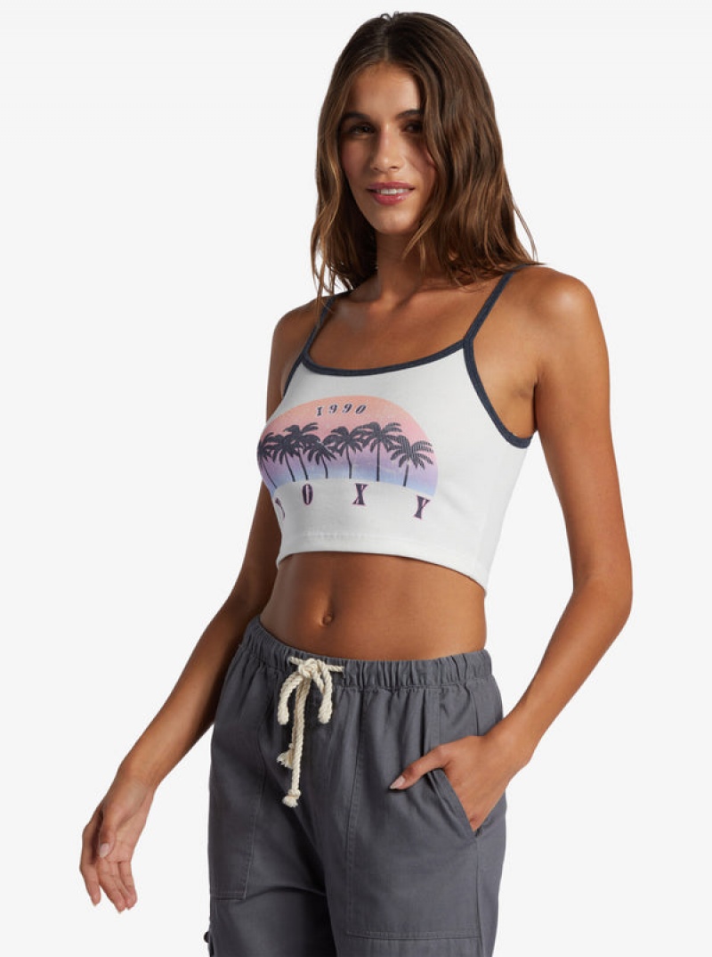 Roxy Sunset Palms Crop Αριστος | 4025FNLRK