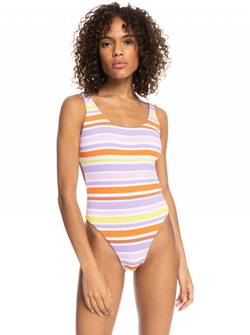 Roxy Surf.Kind.Kate. Reversible One-Piece Μαγιό | 0751YNZXC