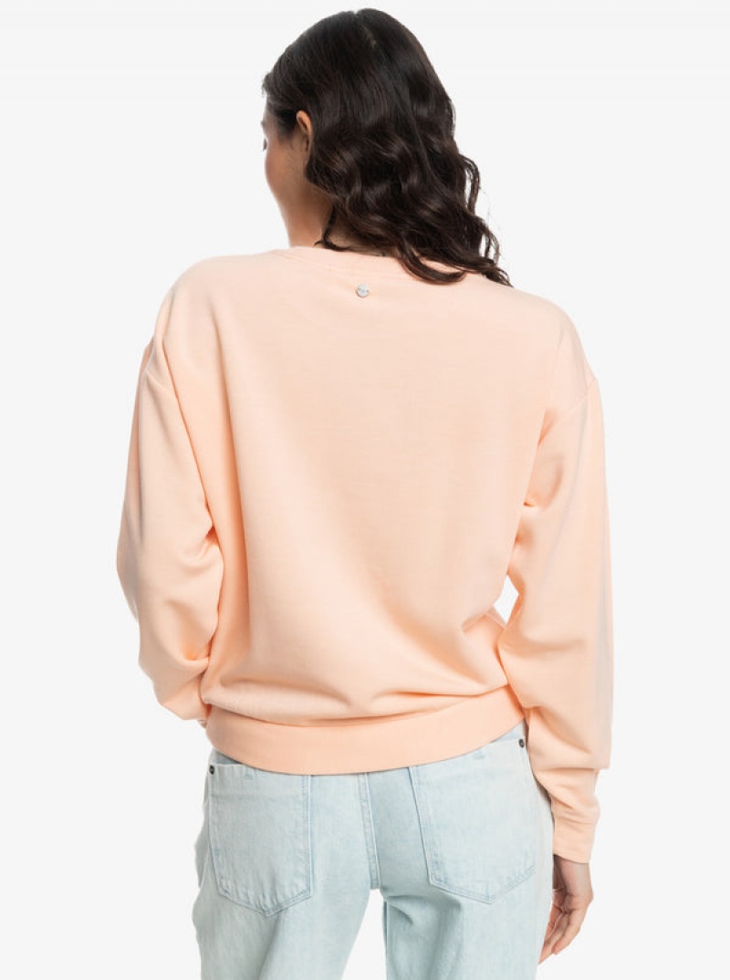 Roxy Surfing By Moonlight B Crew Neck Loungewear | 4736BYAKM