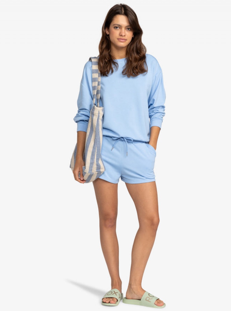 Roxy Surfing By Moonlight C Crew Neck Loungewear | 1042XASKN