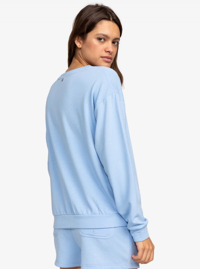 Roxy Surfing By Moonlight C Crew Neck Loungewear | 1042XASKN