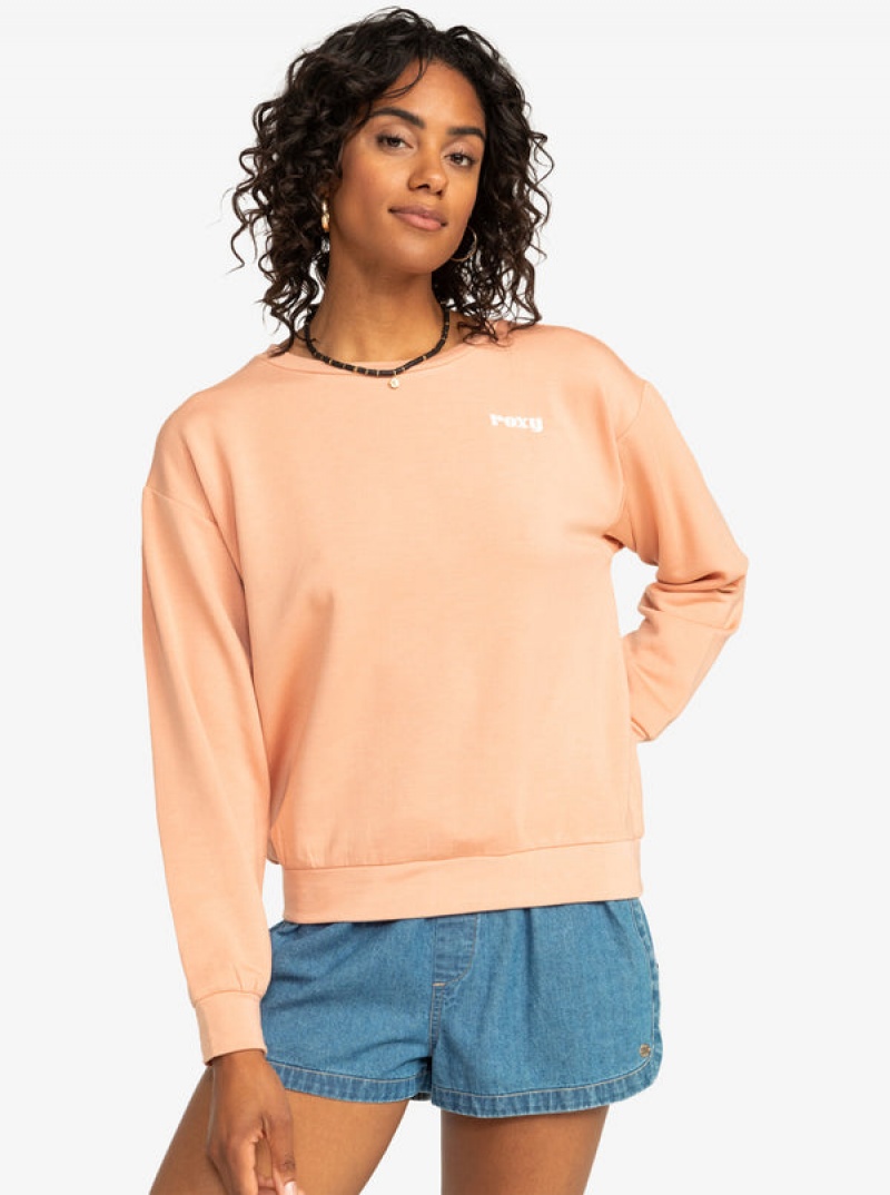 Roxy Surfing By Moonlight Crew Neck Loungewear | 2739RGHJI