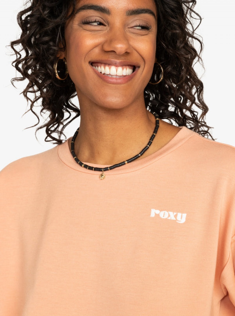 Roxy Surfing By Moonlight Crew Neck Φουτερ με Κουκουλα | 8901AONVM